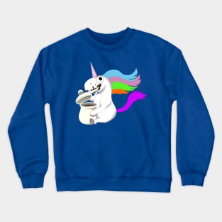 Une licorne bien gourmande Crewneck Sweatshirt